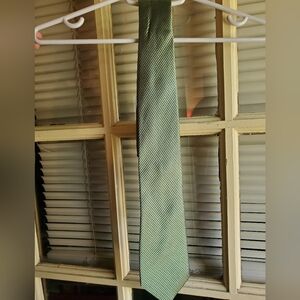 NAUTICA Tie - Shimmery light Green blocks throughout